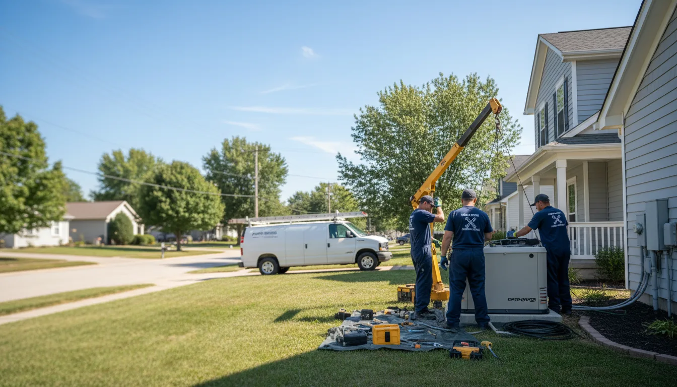 Generator Installation in Wilmington, IL near me